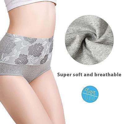 CULAYII Tummy Control Underwear for Women High Waisted Cotton