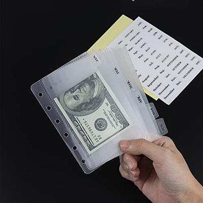 A7 Budget Binder Set - Mini Money Organizer for Cash Saving, Stuffing  Envelope System with Binder Pockets, Sheets and Stickers