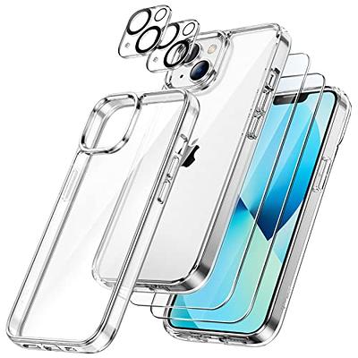 JETech Case for iPhone 15 6.1-Inch, Non-Yellowing Shockproof Phone Bumper  Cover, Anti-Scratch Clear Back (Clear)