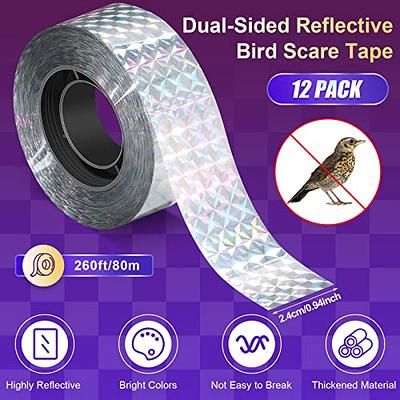 Bird-X Bird Scare 100 FT Tape Holographic Bird Repellent in the Animal &  Rodent Control department at