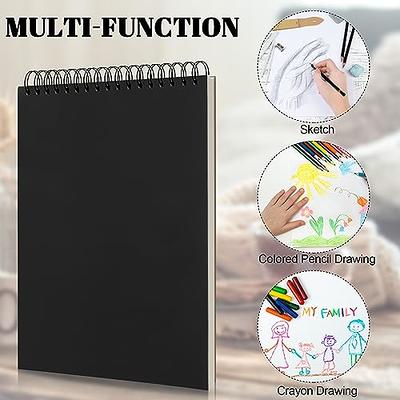 Sketch Pad with Side Bound Spiral 9x12 Inches 120 Sheets Sketch