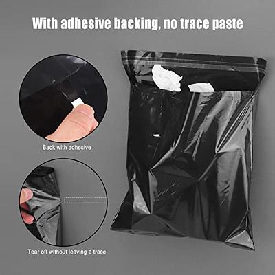 traVsh Trash Bags Small for Car Kitchen Yard Disposable Reusable Hanging Trash Can Car Backseat Portable Trash Bag 2 Gallon (Pack of 4)