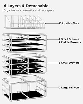 HBlife 6 Pack Shelf Dividers Closet Shelves for Wood Shelves Cabinets  Bedroom Organization and Storage, Clear Acrylic