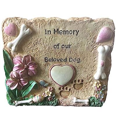 Exhart Dog Memorial Marker 11.75 in. x 11.75 in. x 0.875 in. Dog