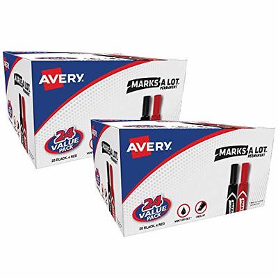 Avery Marks A Lot UltraDuty Permanent Markers, Bullet Tip, Water Resistant,  Assorted Colors, 4 Industrial Markers (29848) - Yahoo Shopping