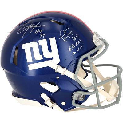 Daniel Jones New York Giants Fanatics Authentic Autographed Riddell AMP  Alternate Speed Replica Helmet