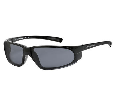 Men's Browline Wrap Sport Sunglasses - All In Motion™ Black - Yahoo Shopping