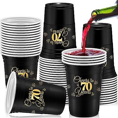 Nuenen 40 Pack Gold and white Plastic Birthday Cups Cheers to Birthday Cups  8 oz Stadium Birthday Cups for Birthday Decorations Party Favors Men Women  Wedding Anniversary Supplies (60th) - Yahoo Shopping