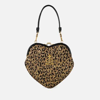 Vivienne Westwood Ella Graphic-print Heart-shaped Faux-leather