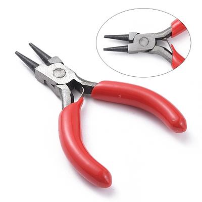 2 Holes Stainless Steel Hair Extension Pliers for Micro Nano Ring I Tip Hair Opener Removal Tool - 2 Holes, Silver