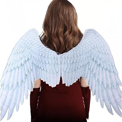 Angel Wings, Non-Woven Costume Halloween Party Cosplay Accessories Feather  Wing for Children Men and Women Festive Party Christmas Halloween