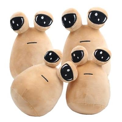 Kids Pou Plush Toy Anime Kawaii Toy 22cm Alien Plushie Stuffed Animal Pou  Doll Kids Favor Hot Game Plush Birthday Gifts