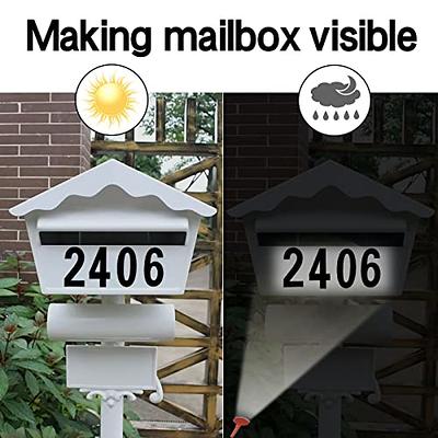 Reflective Mailbox Numbers