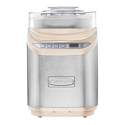 Cuisinart 2 Qt Ice Cream and Yogurt Maker in Brushed Chrome