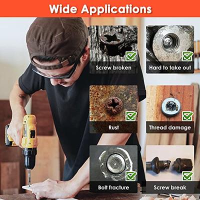 Damaged Screw & Bolt Extractors: Remove Rusted Screws with Ease