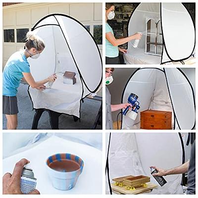 Portable Paint Booth for DIY Spray Painting