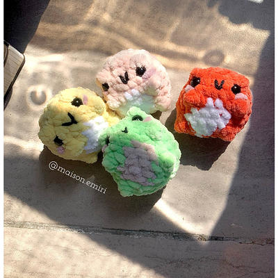 Mini Crochet Baby Frog Custom Plushie/Amigurumi Toad Amphibian Chibi  Minimalist Anxiety Toy Stress Pet Kawaii Mignon Keyring Pocket - Yahoo  Shopping