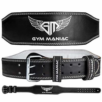 Gym Maniac GM Wrist Straps for Weight Lifting - Gym Accessories for Men and  Women - Workout Equipment for Better Exercise Support - Adjustable Grip