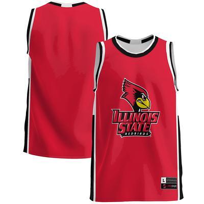 Men's ProSphere White #1 Illinois State Redbirds Basketball Jersey