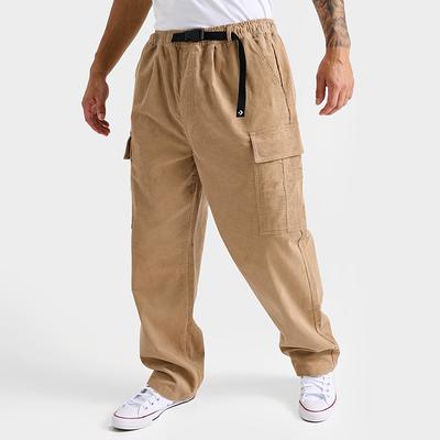 Brooks Brothers Men's Washed Cotton Stretch Cargo Pants, Olive