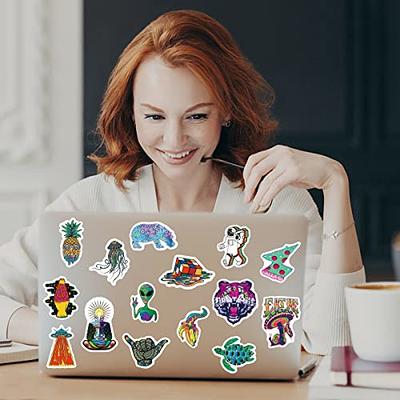 100PCS Crochet Stickers Crochet Gift Crochet Decoration Vinyl Waterproof  Stickers for Water Bottle,Computer,Laptop,Phone,Luggage,Notebook