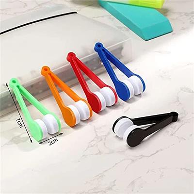 10Pack Mini Sun Glasses Eyeglass Microfiber Spectacles Cleaner Soft Brush  Cleaning Tool Mini Microfiber Glasses Eyeglasses Cleaner Cleaning Clip (5  Colors:Black,Blue,Green,Red,Orange) - Yahoo Shopping