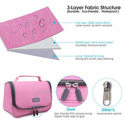 Cosmetic Bag Travel Portable Travel Pu Wash Bag Dry and Wet