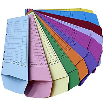 12 pcs Budget Envelopes with Punched Holes for A6 Binder Cash Envelope  System Wallet, Simple Budget Sheet Printed Pattern for Budgeting and Money  Saving - Yahoo Shopping