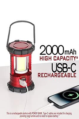 1000lm 4 Lighting Modes Le Portable LED Camping Lantern Light Battery Powered