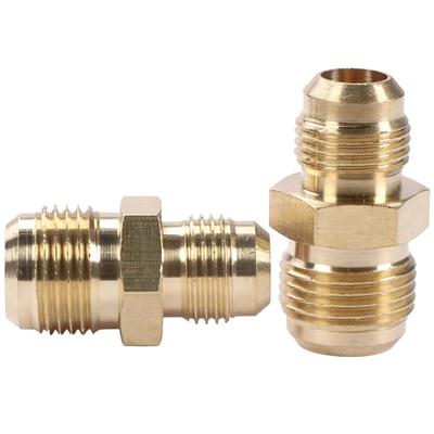  Hgzaccompany Brass Tube Flare Fittings,Union Connector