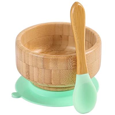 Avanchy Baby Feeding Gift Set - Bamboo Stay Put Suction Bowl with Spoo –  daniellewalkerenterprises