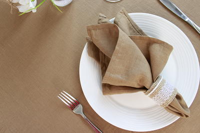 Permalux Cloth Dinner Napkins in Bulk - TableLinensforLess