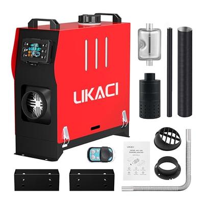 Likaci Diesel Heater All in One 5KW-8KW 12V/ 24V Portable Diesel Air Car  Parking Heater