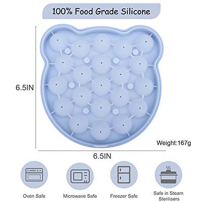 Dilovely Baby Fruit Feeder & Babies Food Freezer Trays with Lid, Pacifier  Feeder, Silicone Food Molds Trays for Homemade Baby Food, Frozen Breast  Milk