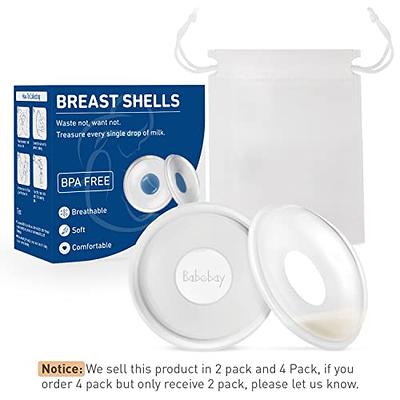 Breast Milk Catcher, Milk Collector for Breastfeeding Mother, Breast  Shells, Breastmilk Collector with Plugs, for Milk Leaks, Protect Cracked