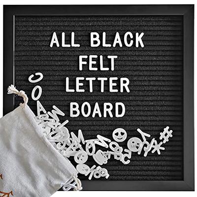 WZLL.SLSP Felt Letter Message Board 340 Letters,Letter Board Sign With  Stand, 10X10 Inch for Baby & Pregnancy Announcement Sign,for Party Home  Decor - Yahoo Shopping