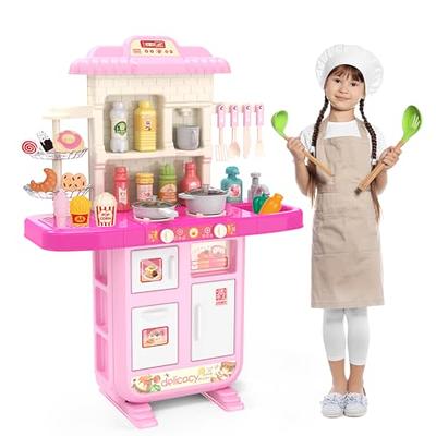 Shimirth Pretend Play Kitchen Accessories Playset, 38Pcs Kids Play