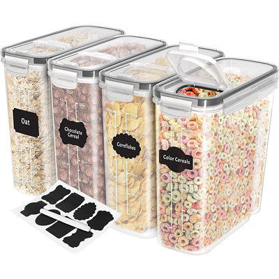 LocknLock Rectangle Food Storage Containers - 4pk