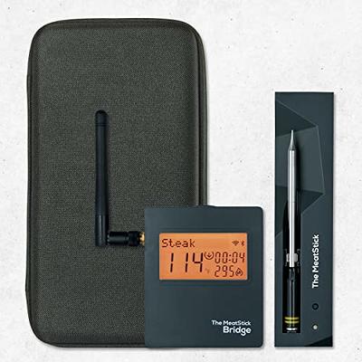 MeatStick MiniX Set | Wireless Meat Thermometer with Bluetooth | 260ft  Range | for Kitchen, Air Fryer, Deep Frying, Oven, Sous Vide, BBQ, Grill