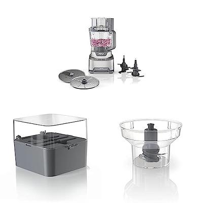 Ninja NF701 Professional XL Food Processor, 1200 Peak-Watts & Professional XL  Food Processor Storage Box & Ninja XSKBWLNBWL Professional XL Food Processor  4.5-Cup Nesting Work Bowl Kit, Gray - Yahoo Shopping