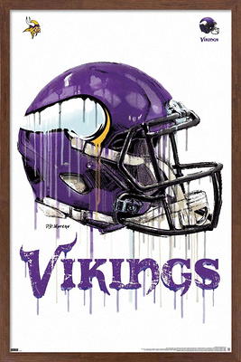 NFL League - Helmets 22 Wall Poster with Magnetic Frame, 22.375 x