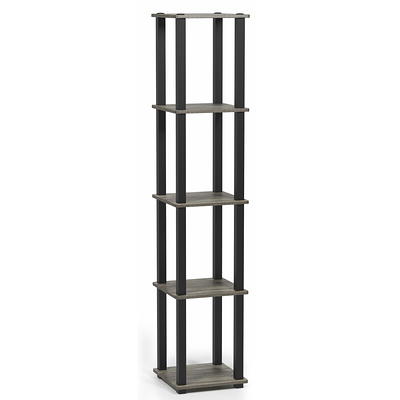 Acehoom 15.7 in. W x 4.8 in. D x 2.4 in. H Wall Mount Bathroom Shelf in Matte Black