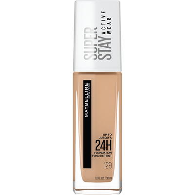 Maybelline Super Stay Up to 24HR Skin Tint, Radiant Light-to-Medium  Coverage Foundation, Makeup Infused With Vitamin C, 120, 1 Count