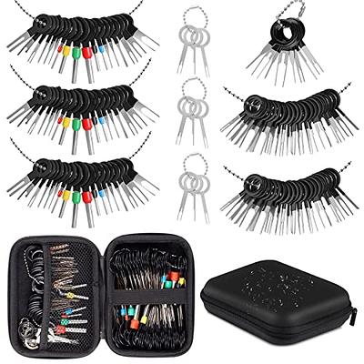 Terminal Removal Tool Kit, 87 Pcs Terminal Ejector Kit for Car, Depinning  Tool Electrical Connector, Pin Extractor Tool Set Wire Terminal Release  Tool for Automotive Car Most Connector Terminal - Yahoo Shopping