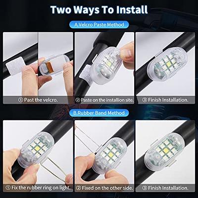 PIFOOG LED Anti Collision Lights with Remote Wireless Strobe