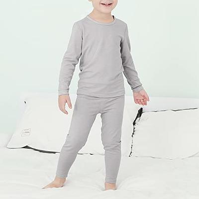 Boy's Thermal Underwear Warm Baby Long Johns Sets Toddler Winter Clothers  Ski Thermal Underwears Light Grey (90) /2T - Yahoo Shopping