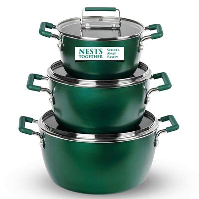 Granitestone Emerald 10 Piece Nonstick Cookware Set