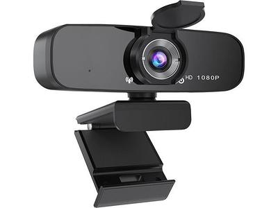 Logitech Webcam C920 HD Pro Bundle with Tripod, Privacy Shutter Cleaning  Cloth - Privacy Cover Computer Webcam Microphone - 1080p Streaming Wide  Angle