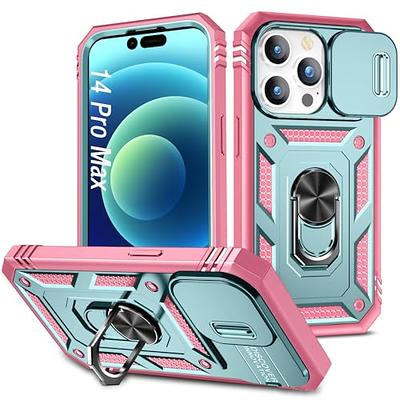 MILPROX Compatible for iPhone 14 Pro Max Clear Case (2022), Crystal  Transparent Cover Shockproof Protective Bumper Shell with Electroplated  Mirror