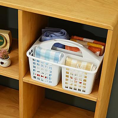 Portable Bathroom Basket, Cleaning Supply Storage